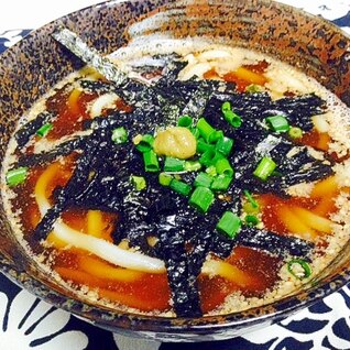 風味抜群！我が家の定番お夜食おうどん